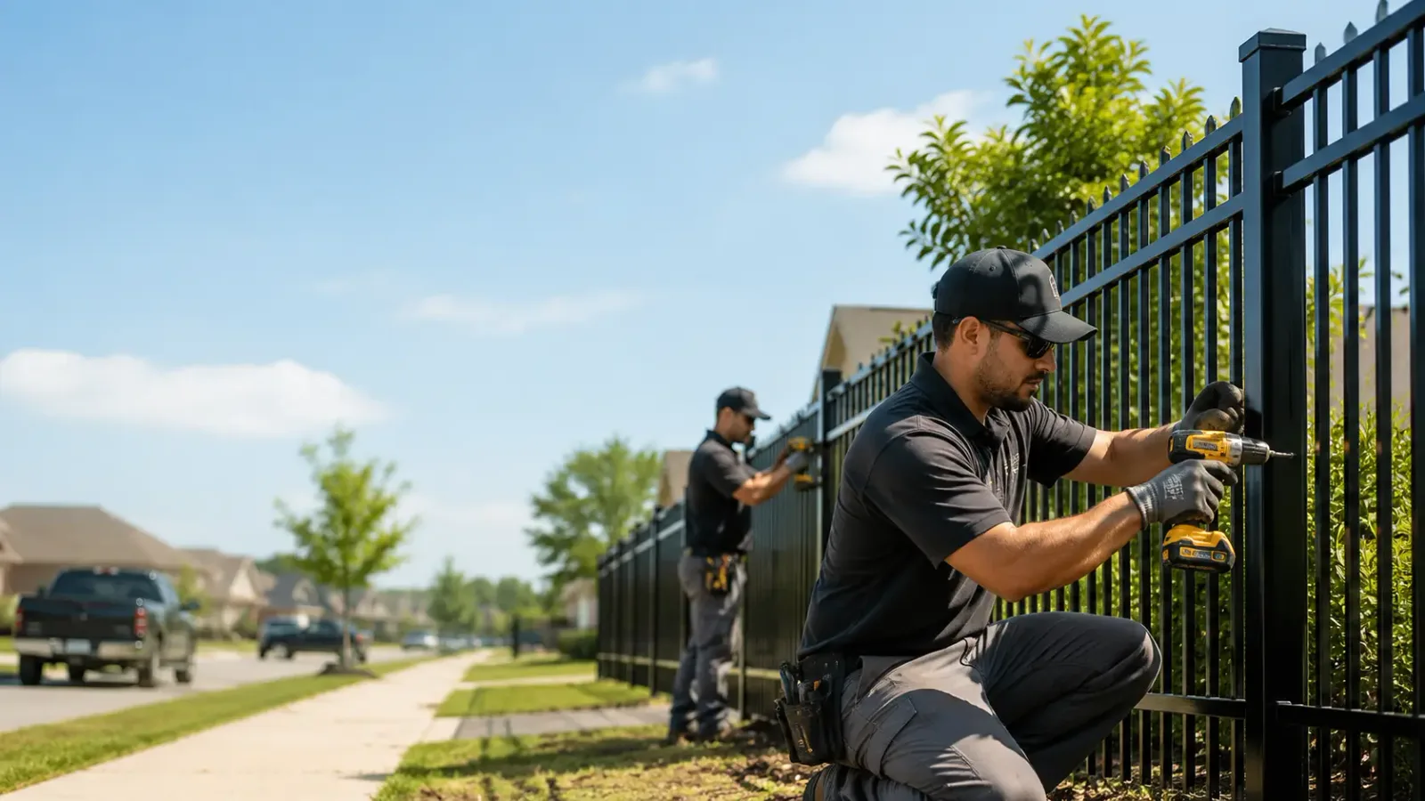 Metal Fence Installation in Purlear, NC